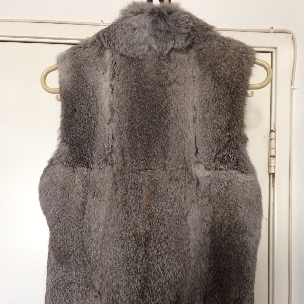 Michael Kors rabbit vest